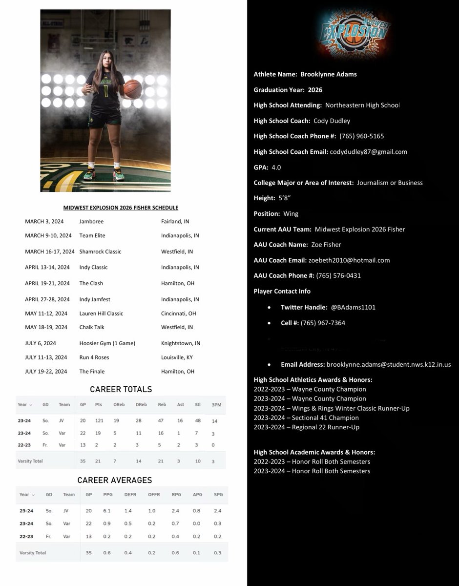 Brooklynne Adams tweet media