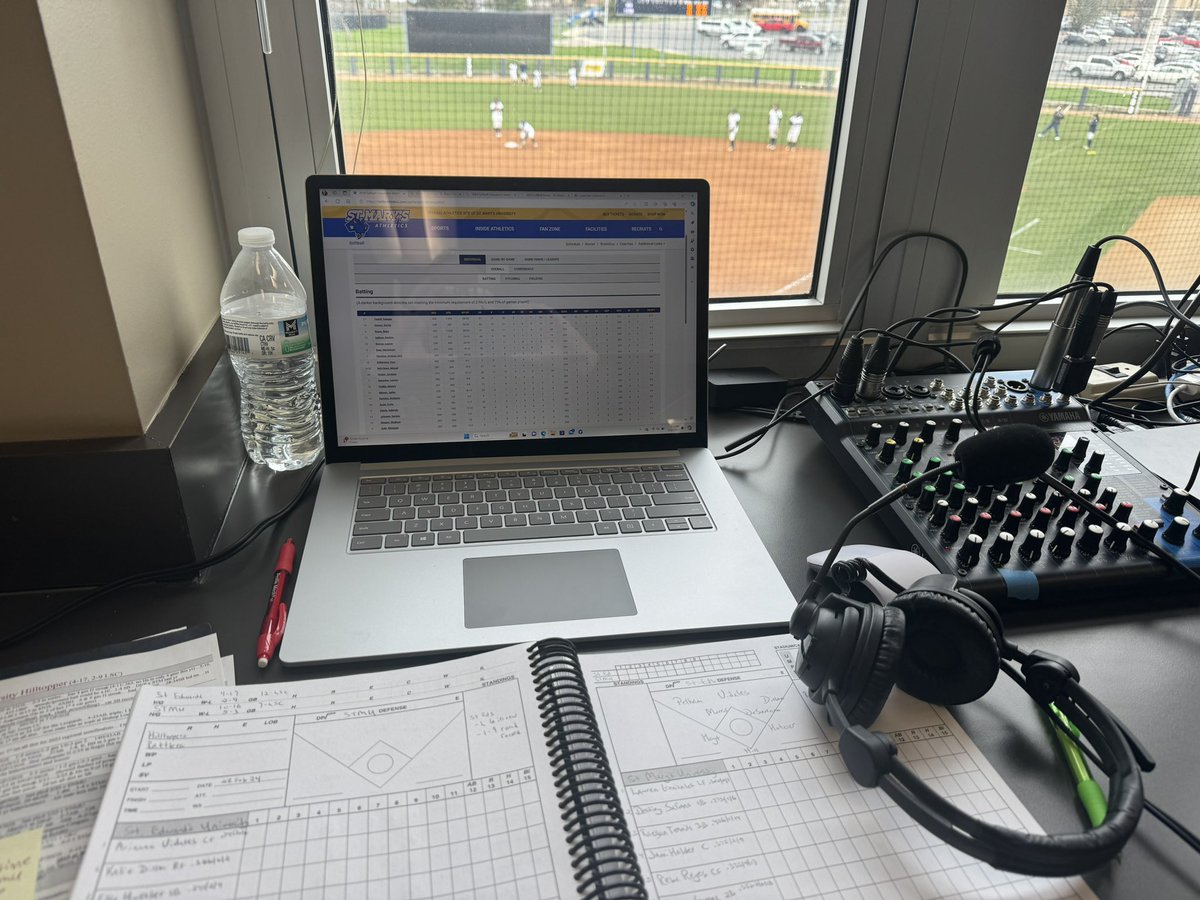 Series finale as @StMUsoftball goes for the sweep against St Edward’s University in San Antonio tonight. First pitch at 5 pm on the LSC Network!