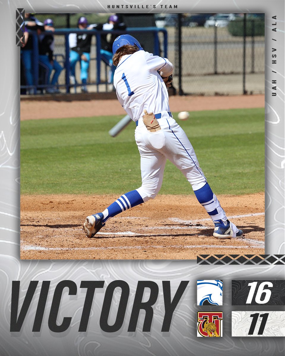UAH Chargers (@uahchargers) on Twitter photo A milestone in a <a href="/UAH_BSB/">UAH Baseball</a> victory for Merik Carter breaking the school record for hits in consecutive at-bats with his 10th straight hit! A milestone in a <a href="/UAH_BSB/">UAH Baseball</a> victory for Merik Carter breaking the school record for hits in consecutive at-bats with his 10th straight hit!