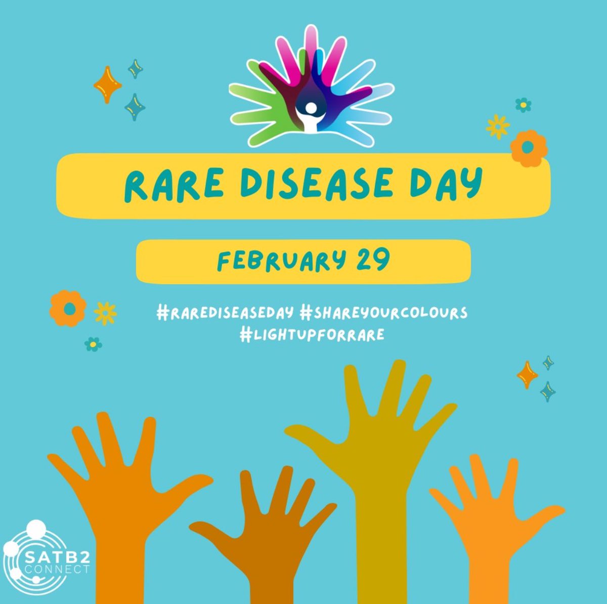 SATB2Connect's tweet photo. Rare Disease Day-Our community has grown to include 50 individuals across Aus &amp; neighbouring Asia-Pacific
The rare community will continue; raise awareness share experiences &amp; advocate for rare diseases as a human rights priority while working on building a more inclusive society https://t.co/Y1a4bBvcrz