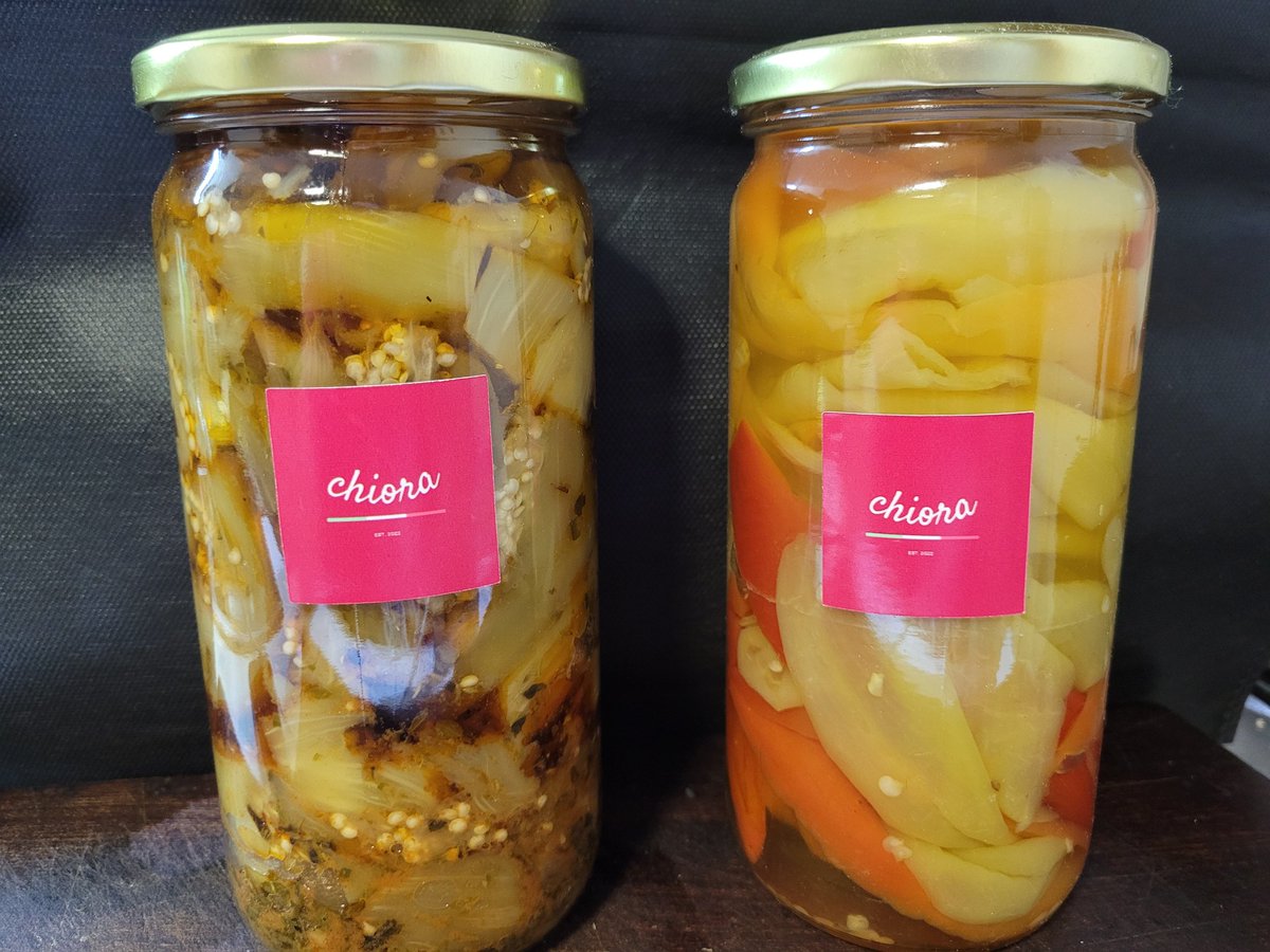 ElPolaco_44's tweet photo. Sale sorteo:
Dos frascos de conservas de 800cc
1) Berenjenas al escabeche con un toque de pimentón de la vera
2) Ajíes agridulces
Dale un toque a tu sándwichs, picadas etc. ¿Como participar? 

Seguirme
Dale me gusta
Retuit (clave para el sorteo)
Citar doble chance (sigue hilo) https://t.co/OtIduSt8DZ