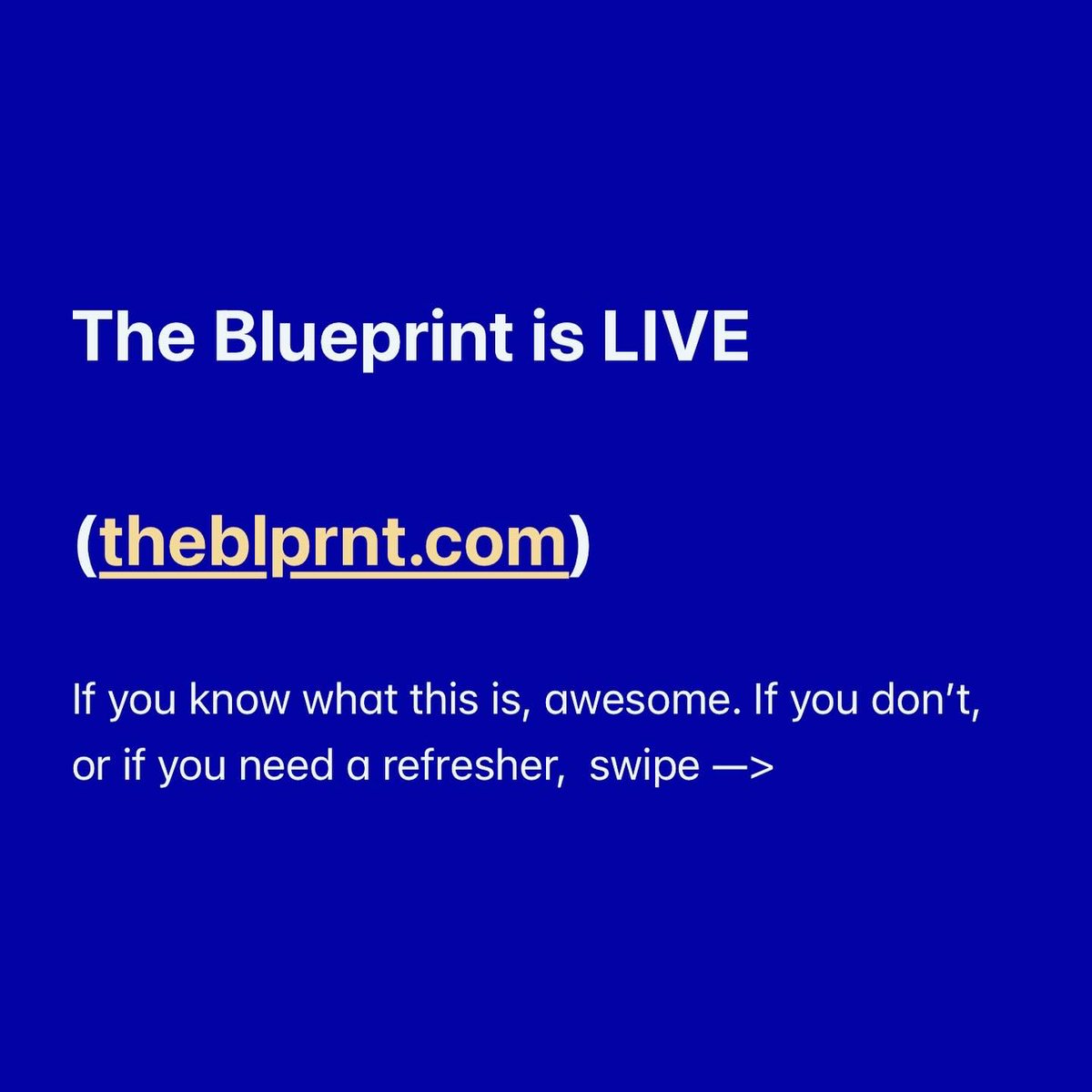 The Blueprint is LIVE for #SXSW

🚨🆓 theblprnt.com