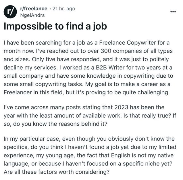 Any time I ask someone how they ended up with their job, they usually all answer the same:

"Well, it's a funny story." 

And it's usually not a funny story. Instead, it's a story that juxtaposes a few unlikely breaks with a lot of work.

People get good gigs because they stand