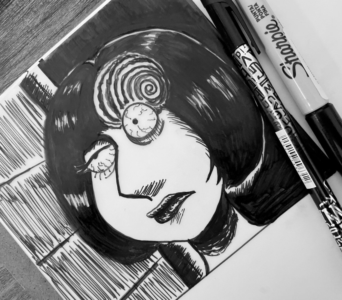 a doodle inspired by kristina bustamante's family guy manga art! #fgtwt #junjiito