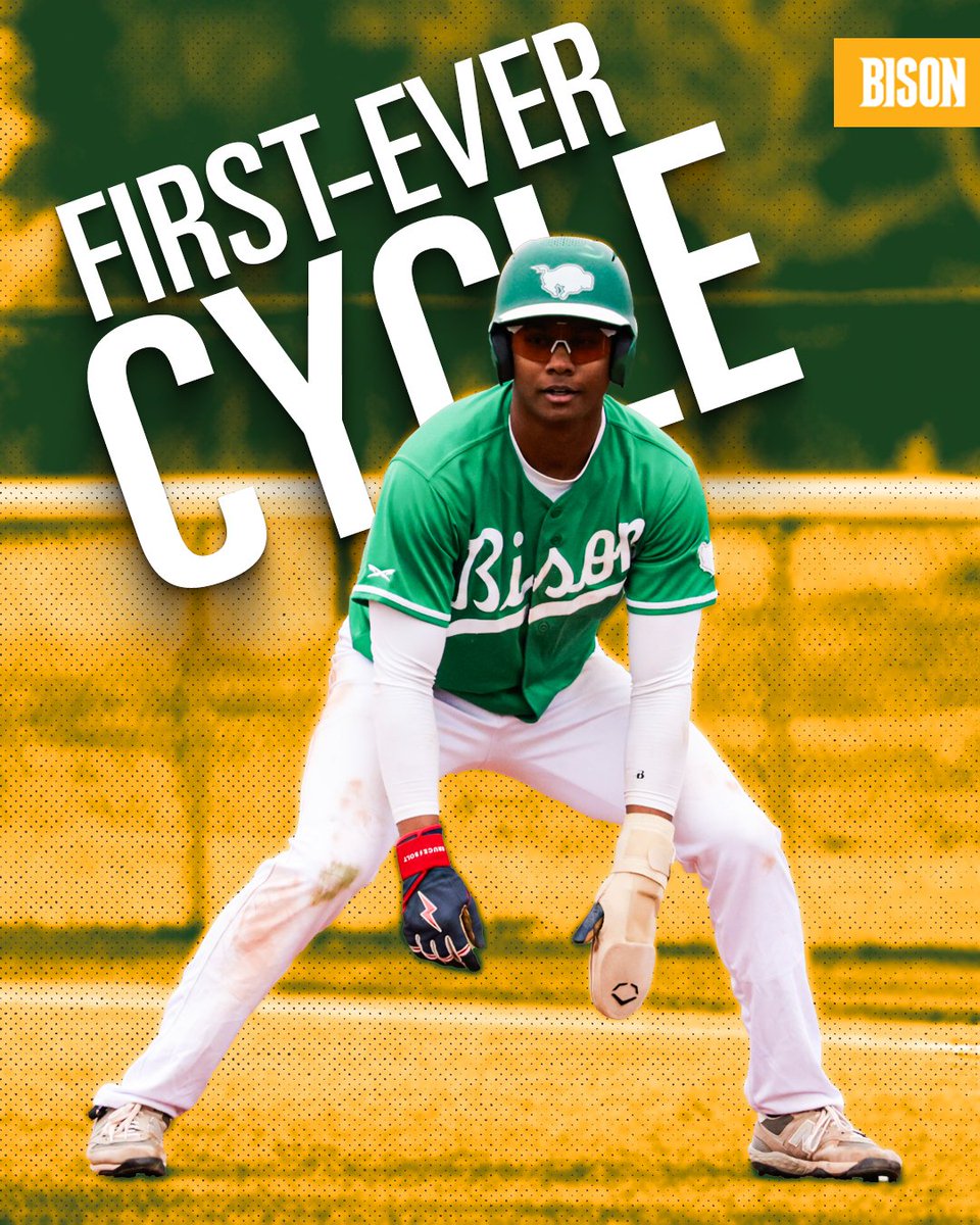 1B | 2B | 3B | HR - vs. #14 Missouri Southern @isiahlissade became our 𝙛𝙞𝙧𝙨𝙩 𝙥𝙡𝙖𝙮𝙚𝙧 in the D2 era to 𝙝𝙞𝙩 𝙛𝙤𝙧 𝙩𝙝𝙚 𝙘𝙮𝙘𝙡𝙚! #OnToVictory