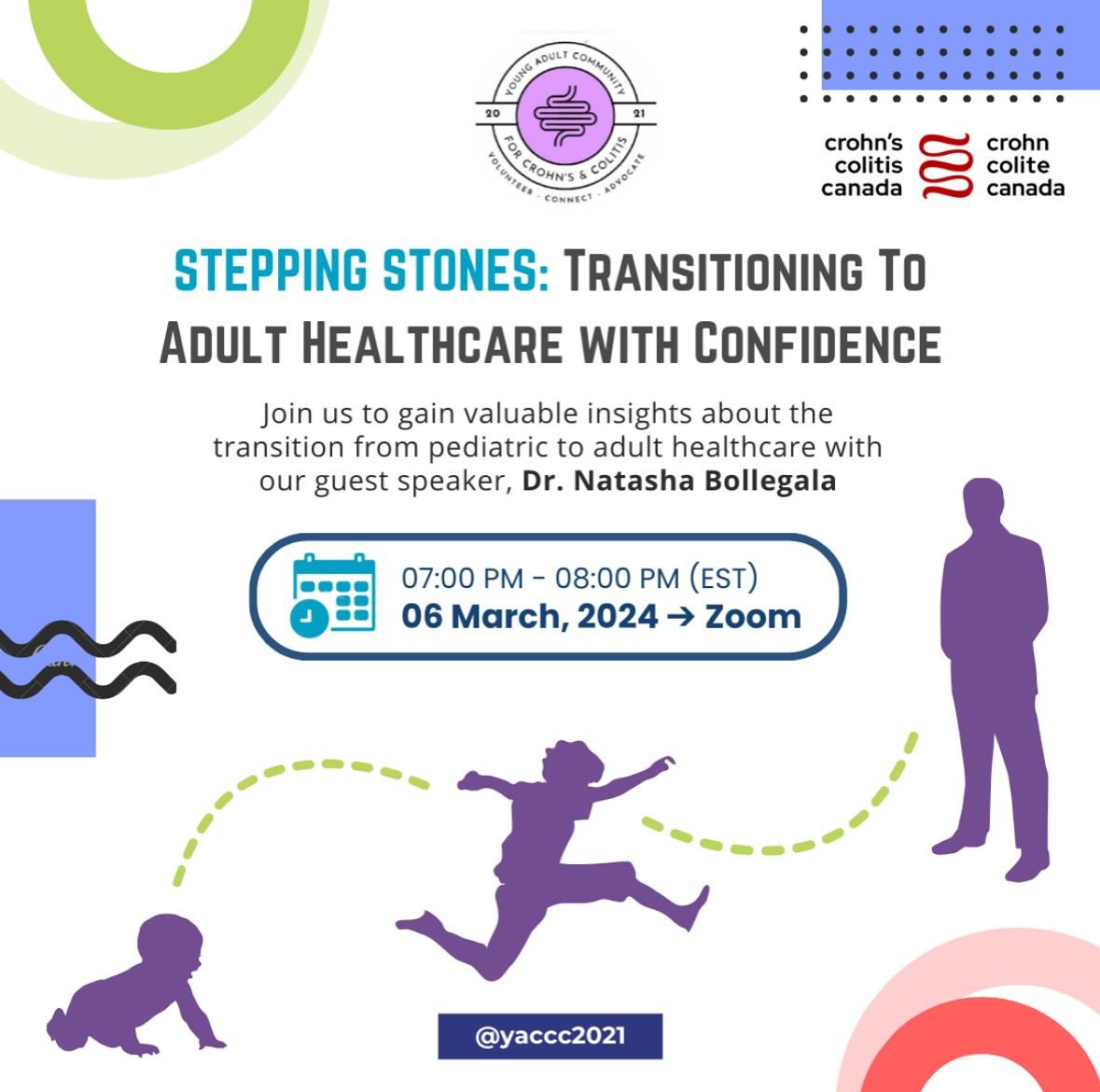 🚨Are you ready to transition from paediatric care and take the leap to adult care? 

💫Join us in an evening full of learning from Dr. Natasha Bollegala's extensive experience and research in healthcare transitions! 👇

Regester here: docs.google.com/forms/d/e/1FAI…