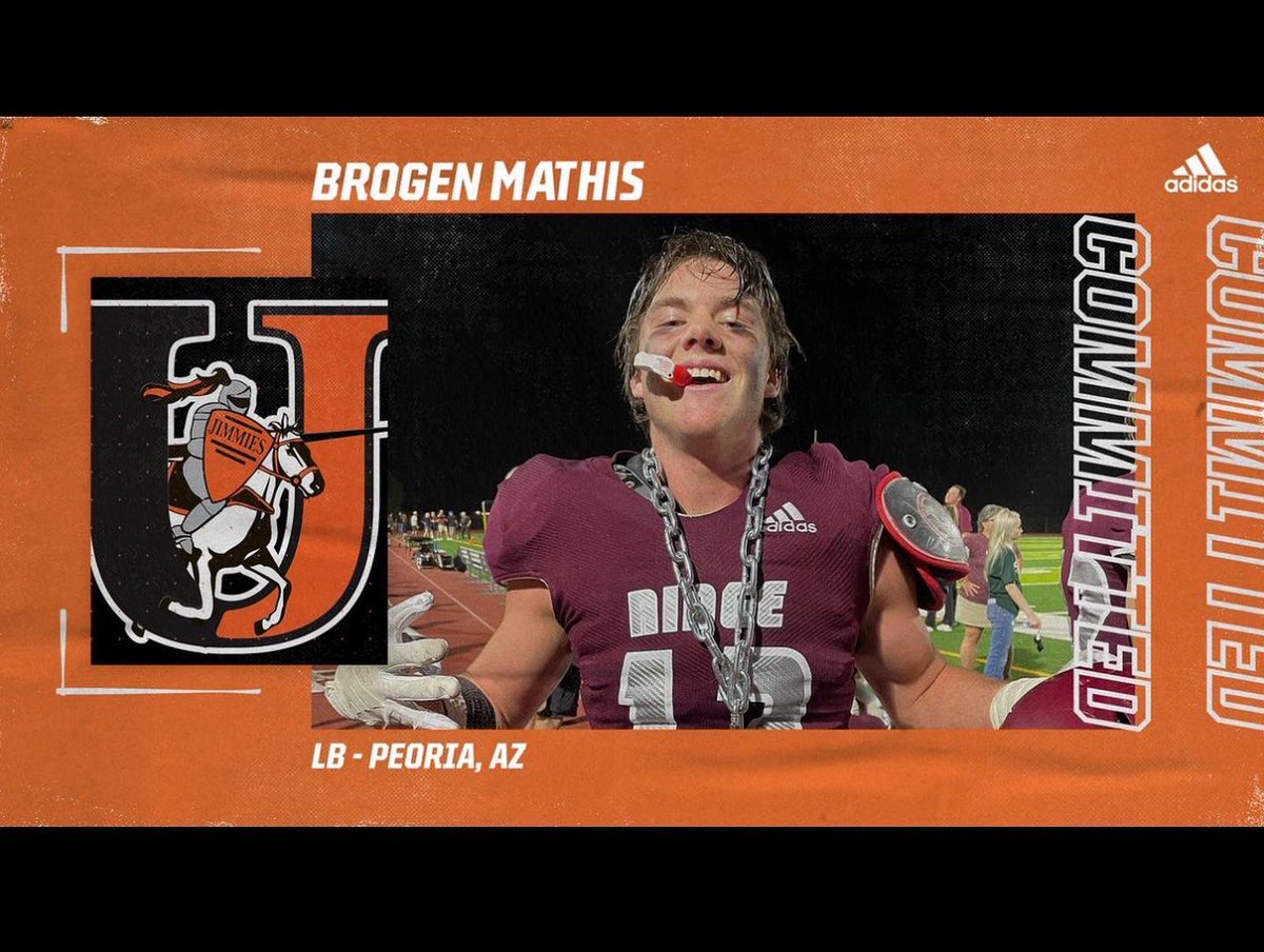 Brogen Mathis (@brogen_mathis) on Twitter photo Truly honoured and excited to announce my commitment to the University of Jamestown. Big thank you to <a href="/Coach_Mistro/">Brian Mistro</a> for the opportunity. Thank you to <a href="/CoachDitmore/">Tyson Ditmore</a> and <a href="/gavinlutman18/">Coach Gavin Lutman</a> for helping me become the player I am. <a href="/MauriLeBlanc/">Mauri LeBlanc</a> <a href="/CoachPerrone/">Coach Perrone (My Recruits)</a> Truly honoured and excited to announce my commitment to the University of Jamestown. Big thank you to <a href="/Coach_Mistro/">Brian Mistro</a> for the opportunity. Thank you to <a href="/CoachDitmore/">Tyson Ditmore</a> and <a href="/gavinlutman18/">Coach Gavin Lutman</a> for helping me become the player I am. <a href="/MauriLeBlanc/">Mauri LeBlanc</a> <a href="/CoachPerrone/">Coach Perrone (My Recruits)</a>