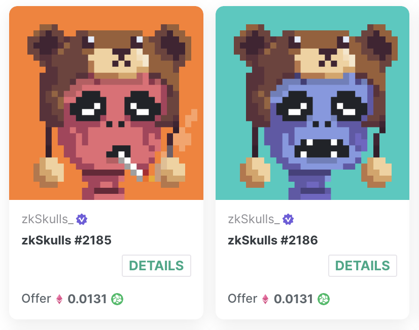 Just acquired these two bear hat @zk_skulls. 🚀