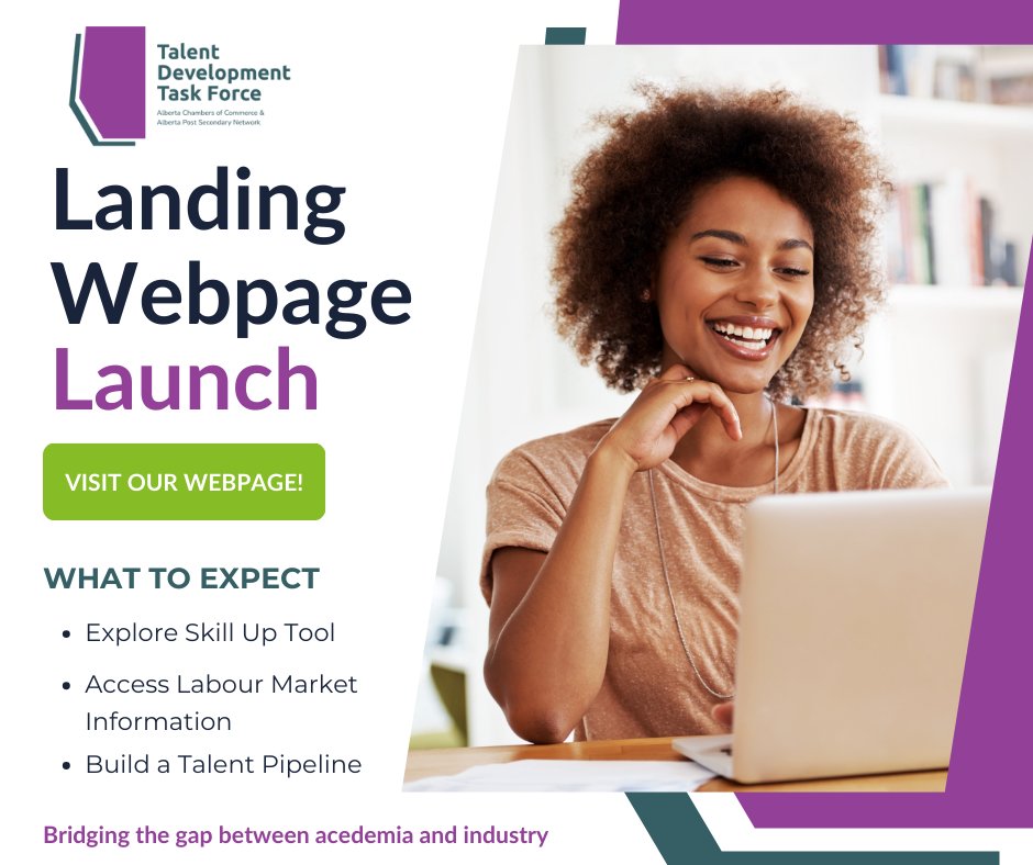 Exciting News! 🚀Discover our new landing page! With support from Prairies Canada, Alberta Jobs, Economy, Trade, &amp; Mitacs, we are reshaping post-sec programming to meet employer needs. #abchambers #abpostsec #ableg #TalentTaskforce conta.cc/49MUJ64 <a href="/AbPostSec/">Alberta Post-Secondary Network</a> <a href="/cybera/">Cybera</a>
