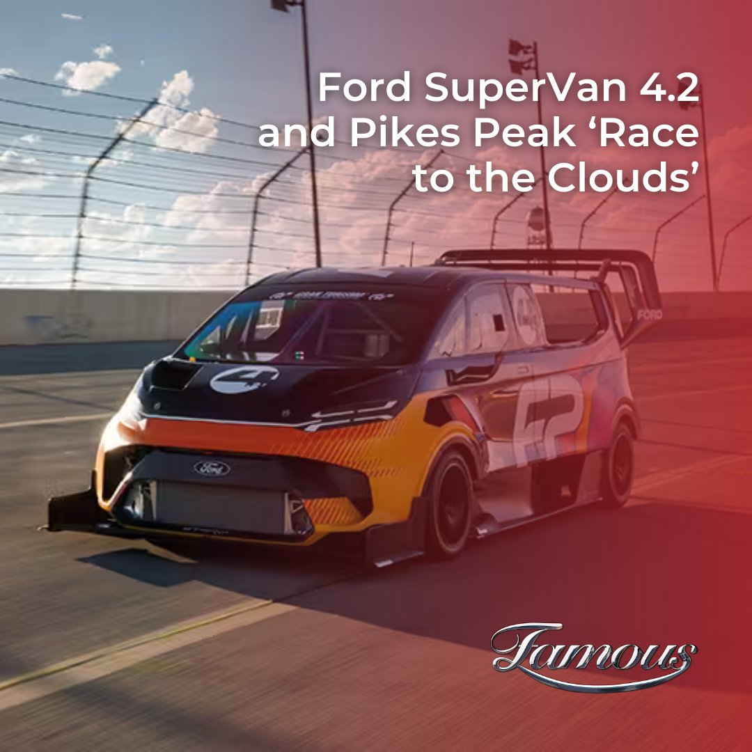 Watch Ford's SuperVan 4.2 take on 'The Race to the Clouds' and their journey of innovation towards Pikes Peak 2023. Ford proves that the sky really is the limit when it comes to pushing boundaries.

Read more through the link in bio.