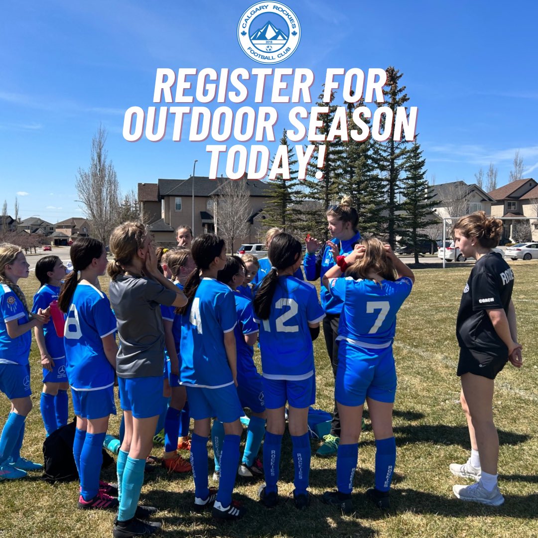 Spring is coming! Secure your spot today rockiessoccer.ca . . . . . . #soccer #soccercalgary #calgarysports #calgarysoccer #youthsoccer #youthsports #yycsoccer #yyc #yycsports #calgaryactivitiesforkids