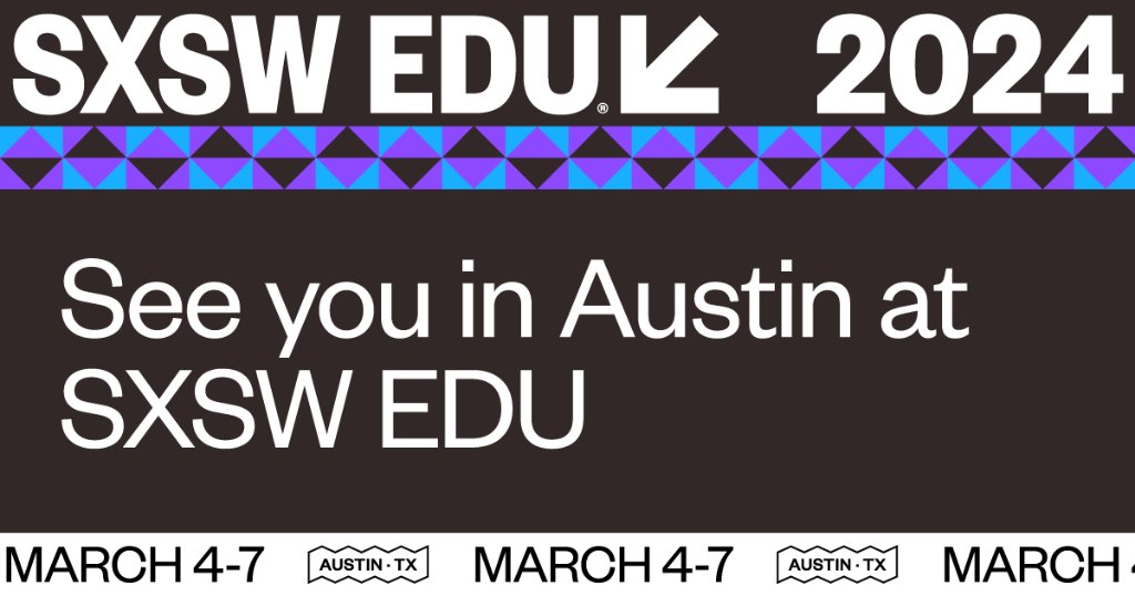 EdTrust (@edtrust) on Twitter photo Next week, we are headed to Austin for #SXSWEDU! If you plan on attending, be sure to check out one or all of our sessions FT: <a href="/Denise_EdTrust/">Denise Forte</a>, <a href="/ArellanoTweets/">Amber Arellano</a>, <a href="/_DiaBryant/">Dr.Dia.B</a>, <a href="/KristenDiCerbo/">Dr. Kristen DiCerbo</a>, <a href="/kevindstarks/">Kevin D. Starks, Ed.D</a>, <a href="/selmekki/">Sharif El-Mekki</a> & more! #AIDigitalDivide edtru.st/3SJkf5C <a href="/SXSWEDU/">SXSW EDU</a> Next week, we are headed to Austin for #SXSWEDU! If you plan on attending, be sure to check out one or all of our sessions FT: <a href="/Denise_EdTrust/">Denise Forte</a>, <a href="/ArellanoTweets/">Amber Arellano</a>, <a href="/_DiaBryant/">Dr.Dia.B</a>, <a href="/KristenDiCerbo/">Dr. Kristen DiCerbo</a>, <a href="/kevindstarks/">Kevin D. Starks, Ed.D</a>, <a href="/selmekki/">Sharif El-Mekki</a> & more! #AIDigitalDivide edtru.st/3SJkf5C <a href="/SXSWEDU/">SXSW EDU</a>