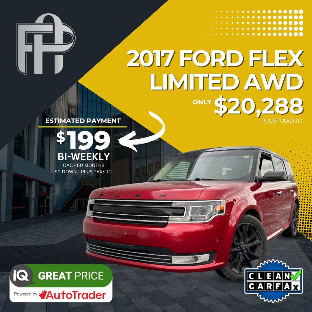 PauletteAuto's tweet image. The 2017 Ford Flex Limited AWD with 7 passenger seating is the perfect vehicle for those who prioritize space and comfort. 

More photos and information:
buff.ly/3uRPe7w