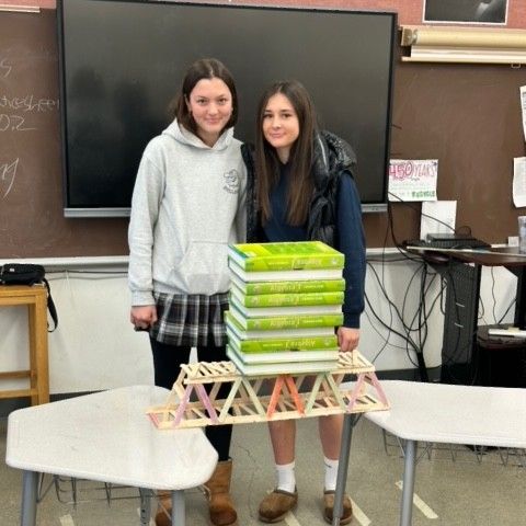 ASBSeattle's tweet photo. Recently our geometry students embarked on an exciting hands-on project exploring various bridge types, and researched the materials used by engineers in their construction.   #weareASB #inspiredtolearn https://t.co/NaSPIFC1A0