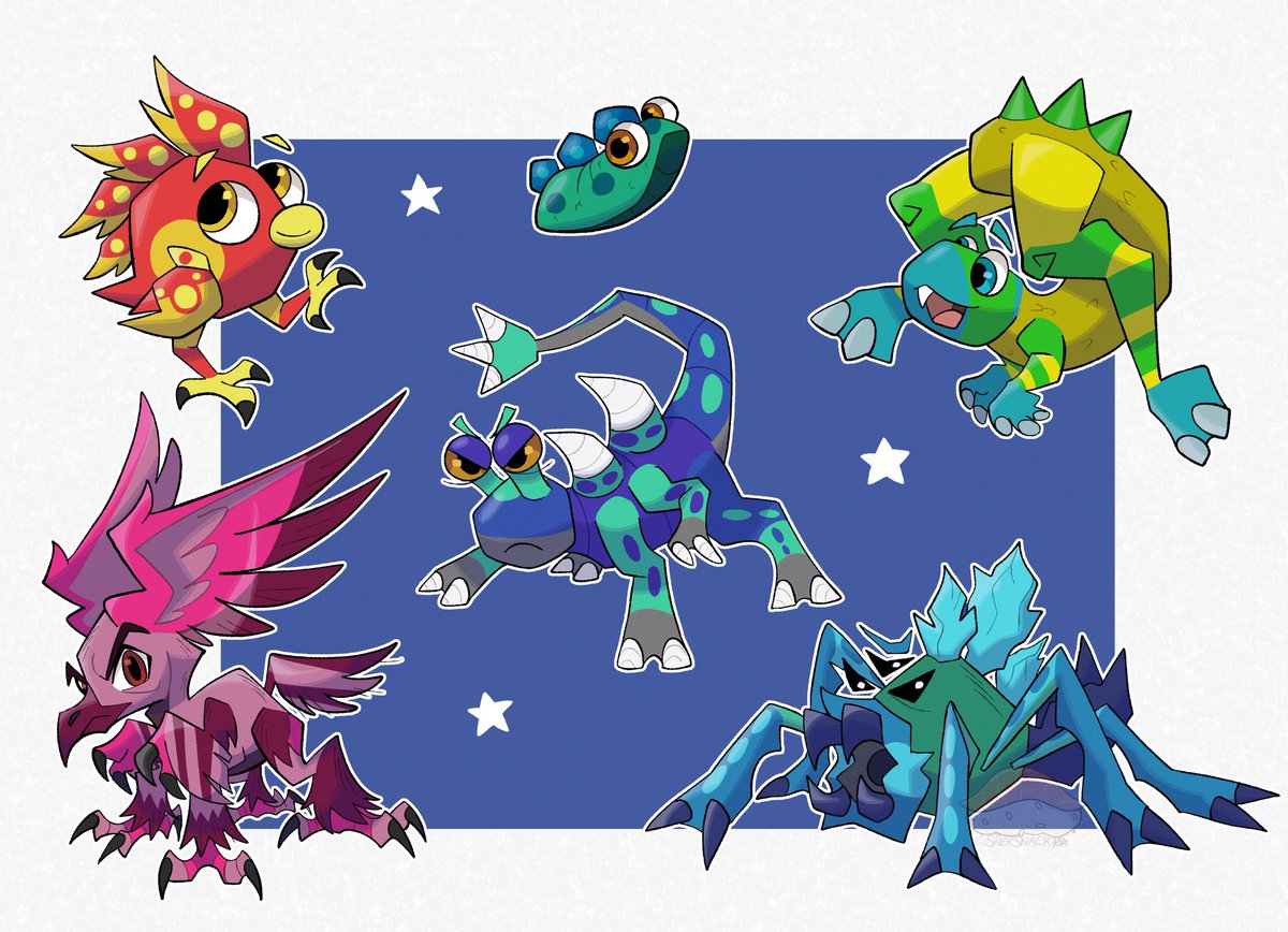 Snek_Snack's tweet photo. Recap Week

Spore Creatures for the DS altered my brain chemistry in aprofound way 🌀🌌
#Spore #Sporecreatures #videogames #art https://t.co/p93imUMTFq