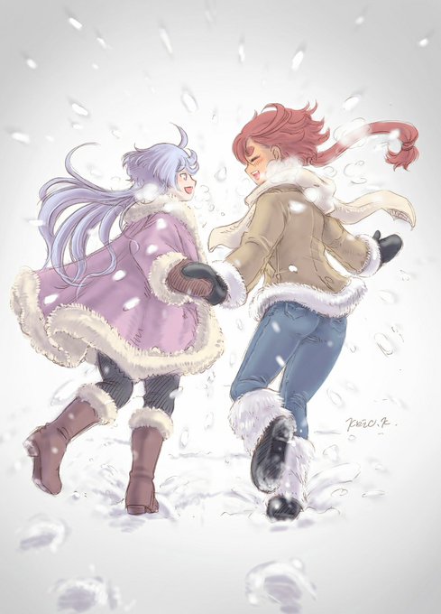 「笑い 冬」のTwitter画像/イラスト(新着)