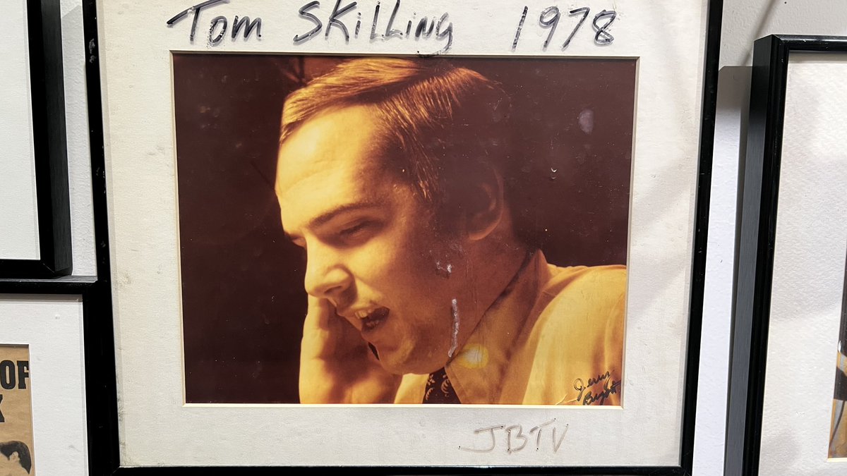 I will miss Tom Skilling the best part of WGN. This is a photo from 1978 I took at my studio in Milwaukee for WITI-TV6