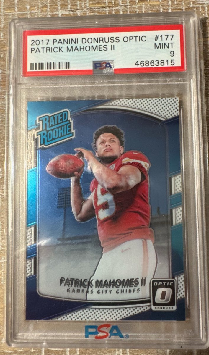 Nice Mahomes available tonight. Asking $435. RTs appreciated as always!