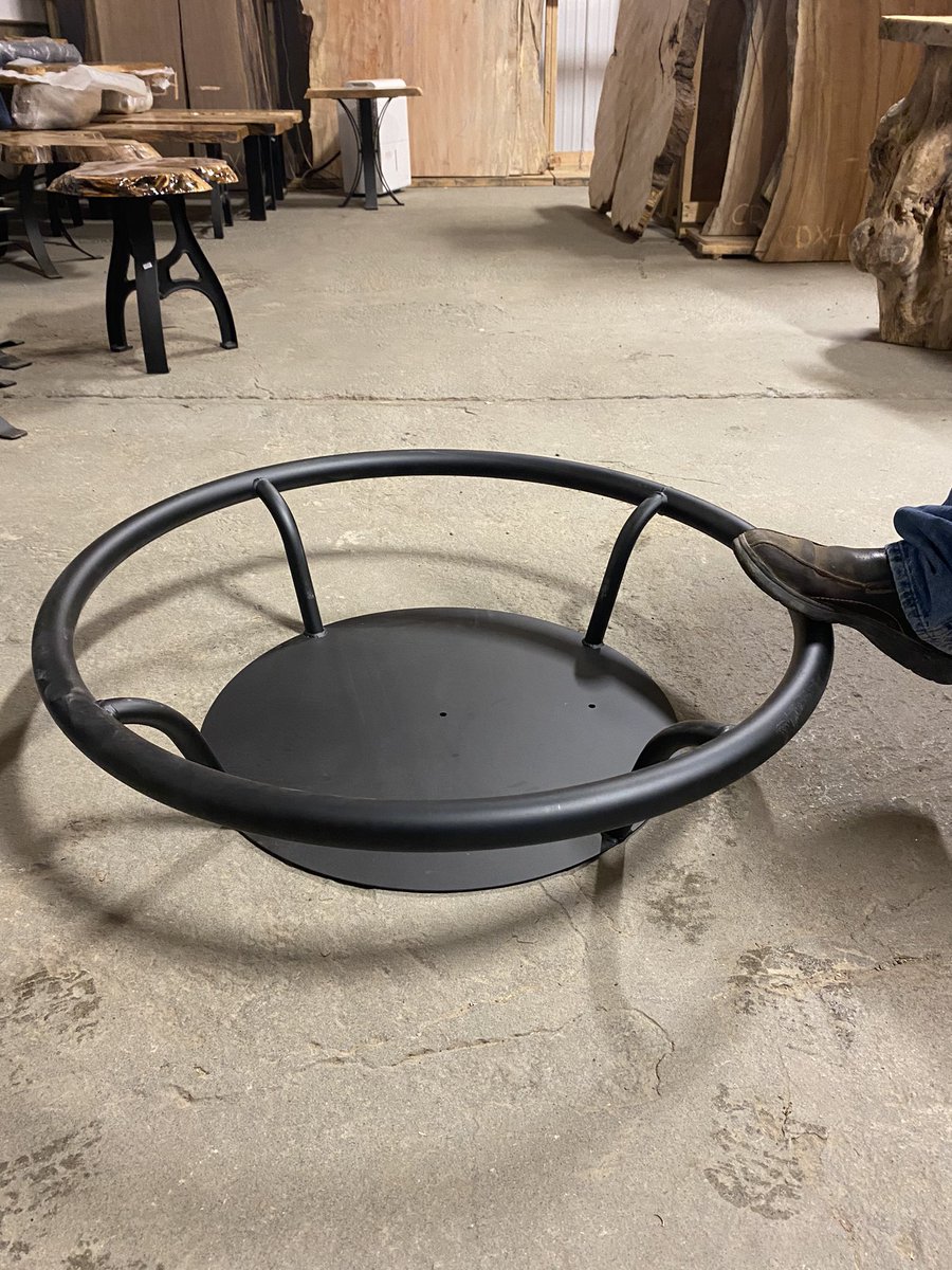 We have in stock Single Barrel footrests to show off your whiskey or wine barrel.  Our location is in Conewango Valley, New York.  #customcountrywoods #footrest #metalbase #pubtable #homedecor #eventroom #tablesetting #bestpub #bar #diy #interiordesign