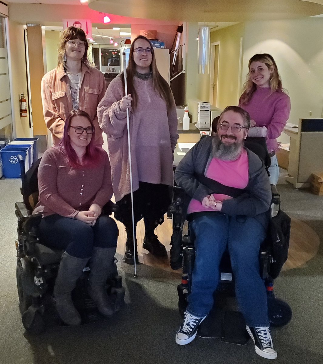 DRCVictoria's tweet photo. Choosing kindness over bullying! πΈπ On Pink Shirt Day, wear pink and stand together against bullying. Spread love, not hate. #VDRC #PinkShirtDay #KindnessWins https://t.co/TAaUeZO72P