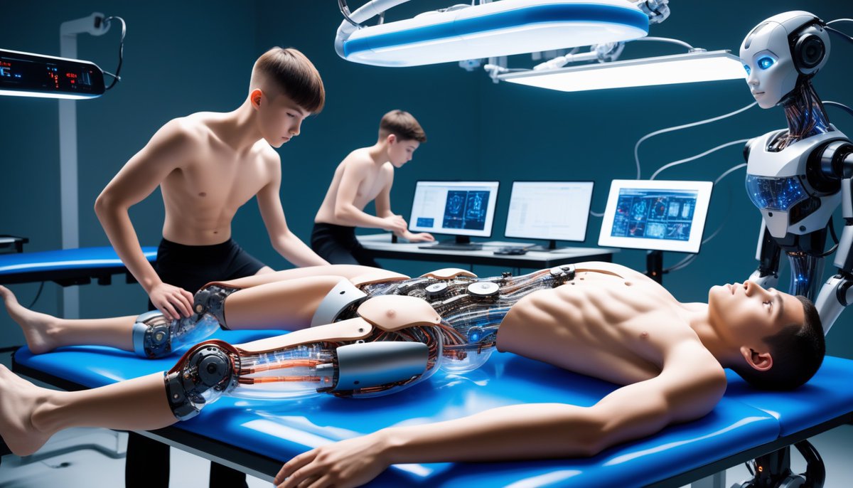 y0_n4s's tweet photo. Photodump 3: When AI startet to develop the future of humankind, sometimes things went terribly wrong, but in a somehow beautiful way.
#24thcenturydigitalboy #beautifulfailures #boysoffuture #aiboy #cyberpunk #AIart #maleandroid #robot #fantasyart #cyberboys https://t.co/zbjynWC6Eg