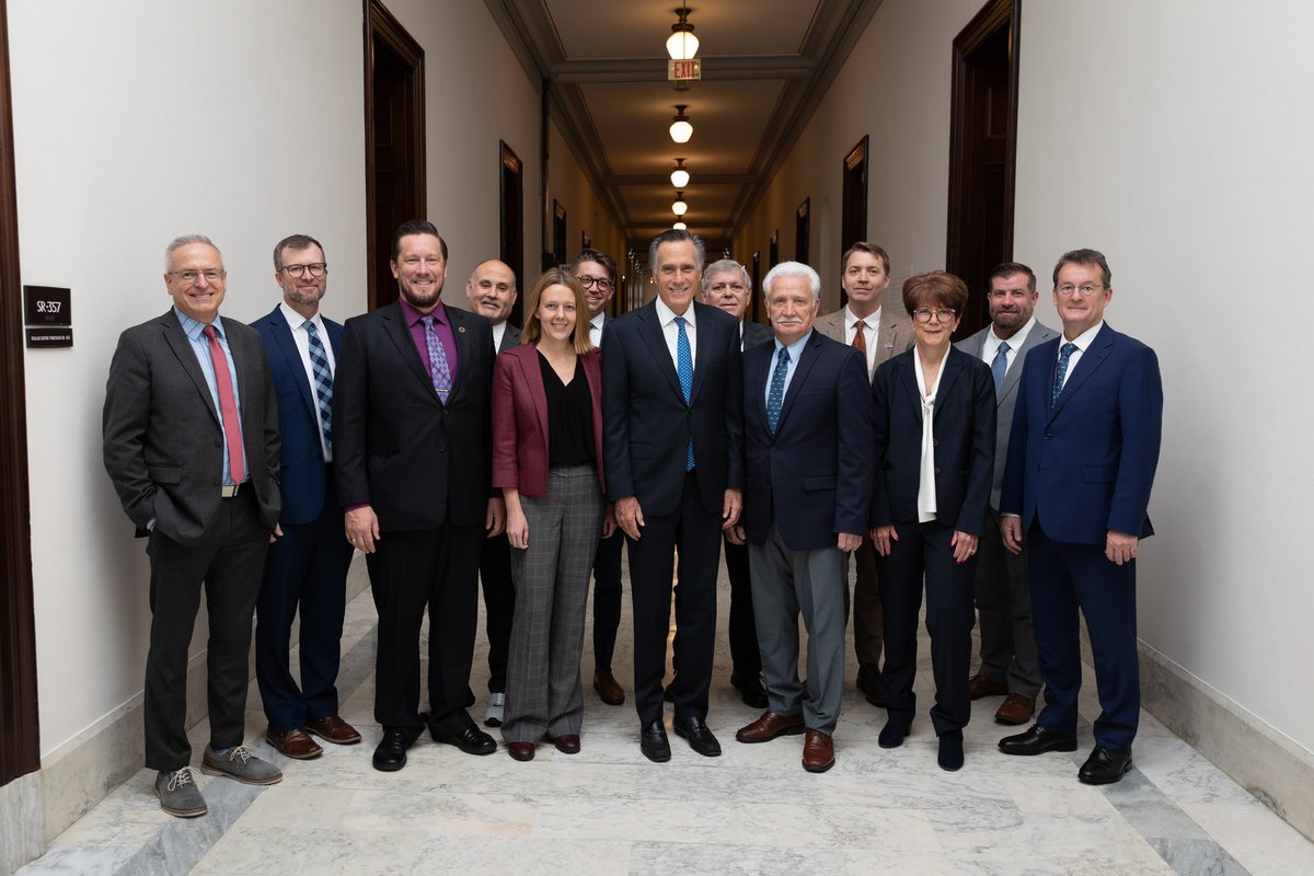 Senator Mitt Romney tweet media