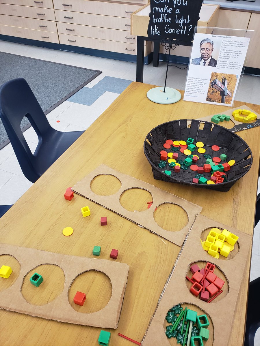 rjlee_ps's tweet photo. Check out some of the amazing provocations that Year 1s &amp; 2s are exploring in Room 101! #BlackExcellence #EkowNimako #GarrettMorgan #RJLeeProud @bkilby1 @kindieroom103 @LLSarbadhikari @PeelSchools https://t.co/leONqtDLEd