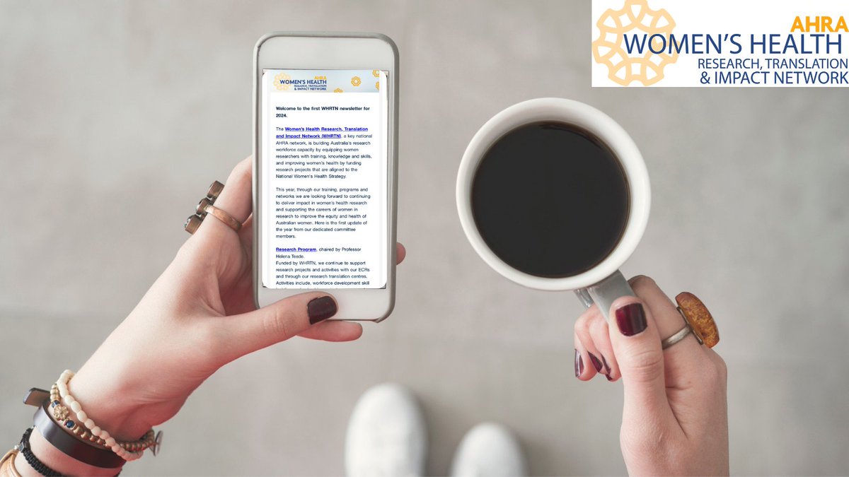 WHRTN supports the careers of women researchers & delivers impact in women’s health research. Here's an update from our dedicated committee members, Chair Cate Nagle & Lead Investigator @HelenaTeede. Don’t miss the details of 2 upcoming webinars➡️ bit.ly/3uTW4JJ