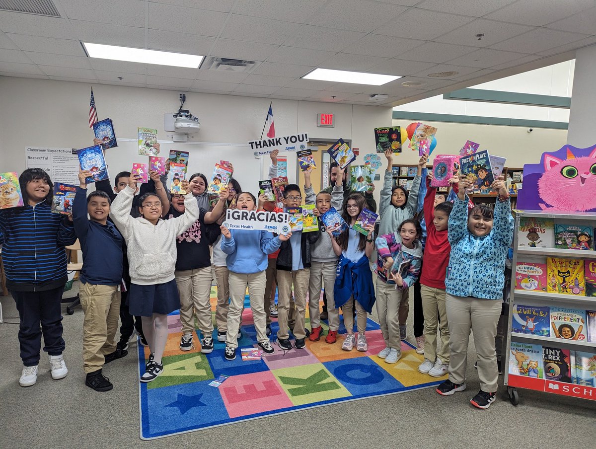 Anderson Elementary Library tweet media
