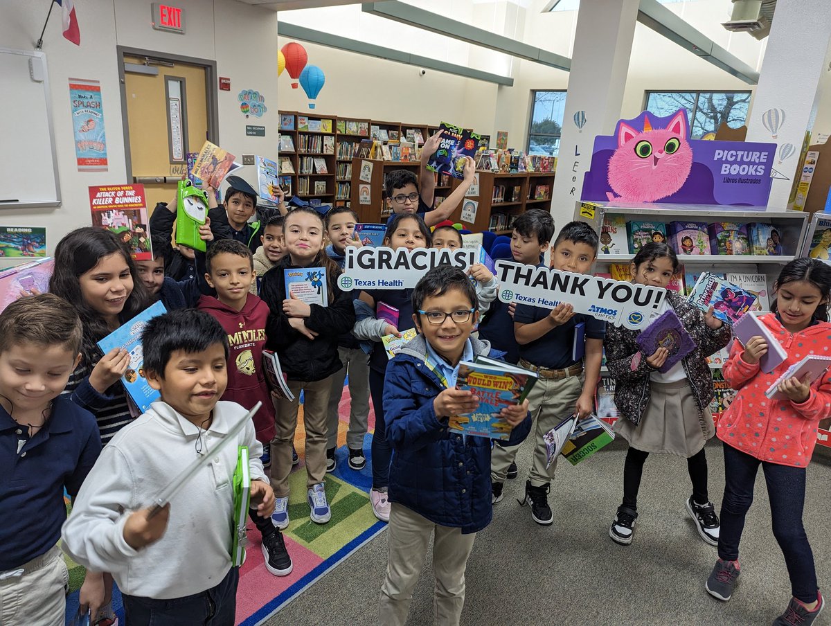 Anderson Elementary Library tweet media