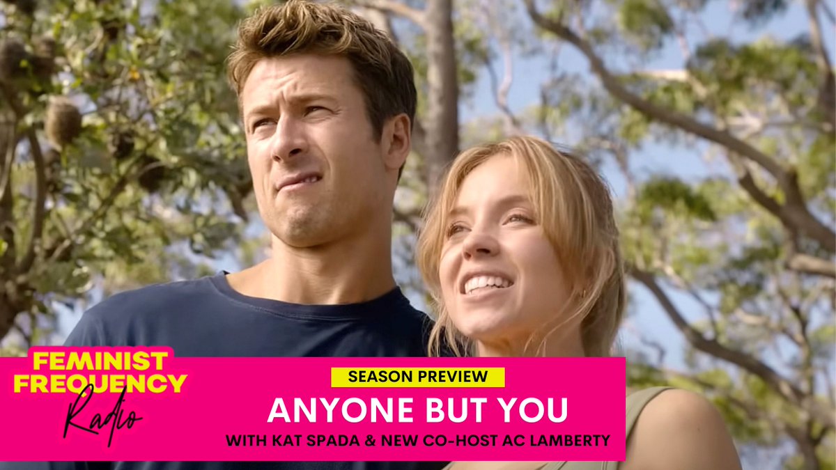 A brand new season of #FemFreqRadio is coming soon! Join @kat_ex_machina and NEW co-host AC Lamberty for a season preview episode as we dive in to the rom-com of the century, #AnyoneButYou! Listen now at patreon.com/femfreq and subscribe on your favorite podcast app!