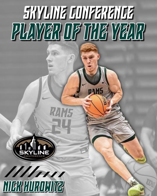 FSCrams's tweet photo. Big Congrats To Senior Nick Hurowitz On His Player Of The Year Award! 
💪🏼 🏆 🏀 #FSCrams #d3h @SkylineConfD3 @d3hoops @FarmStateRams https://t.co/y4jG3rf0FF