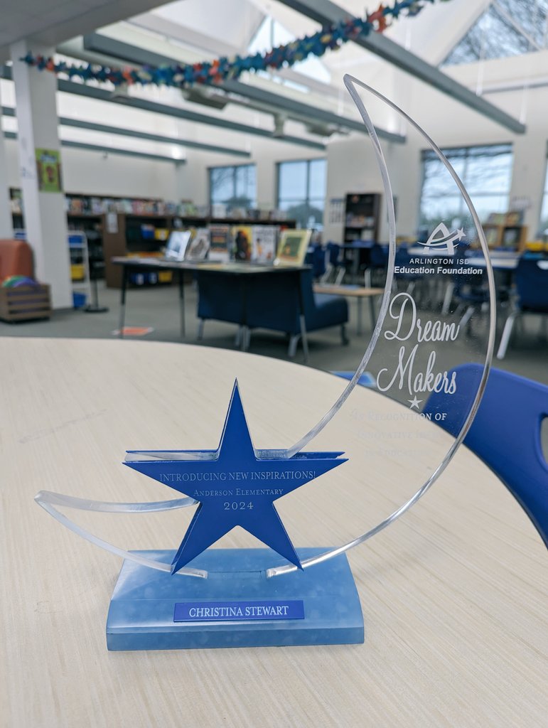 Anderson Elementary Library tweet media