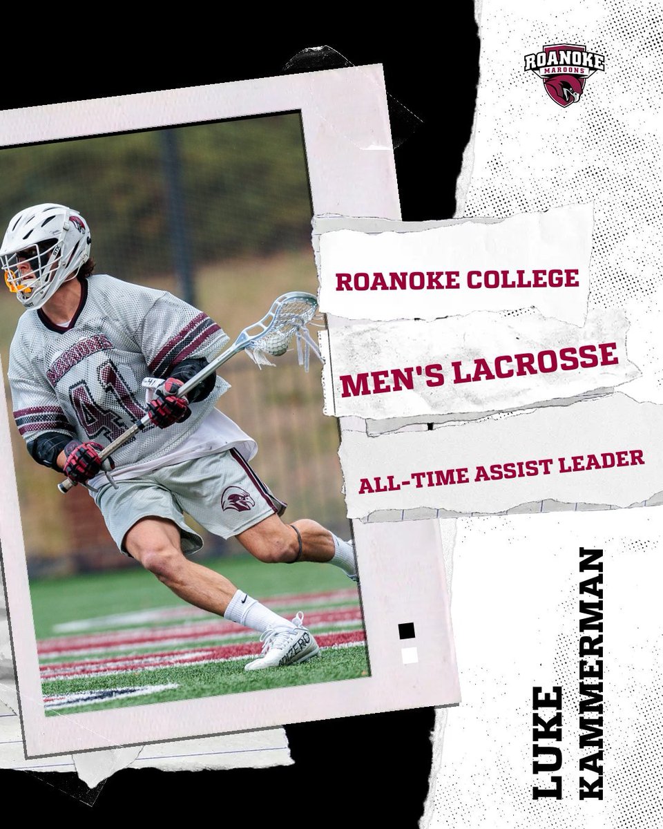 And your new career assists leader is Luke Kammerman! He had four this afternoon in a 17-14 win against Grove City to take the top spot!