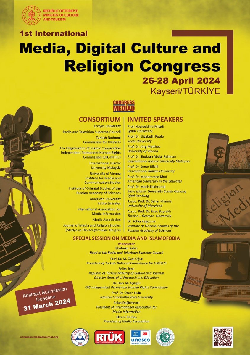 SenerCakman's tweet photo. Invited Keynote speaker: Media and Islamofobia Special Session. 
https://t.co/amaO2EKCS4 https://t.co/neGBRSRoNt