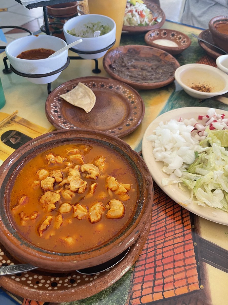A2 Saturday mornings are for Pozole Breakfasts in Merida, Mexico. #foodtravelchat
