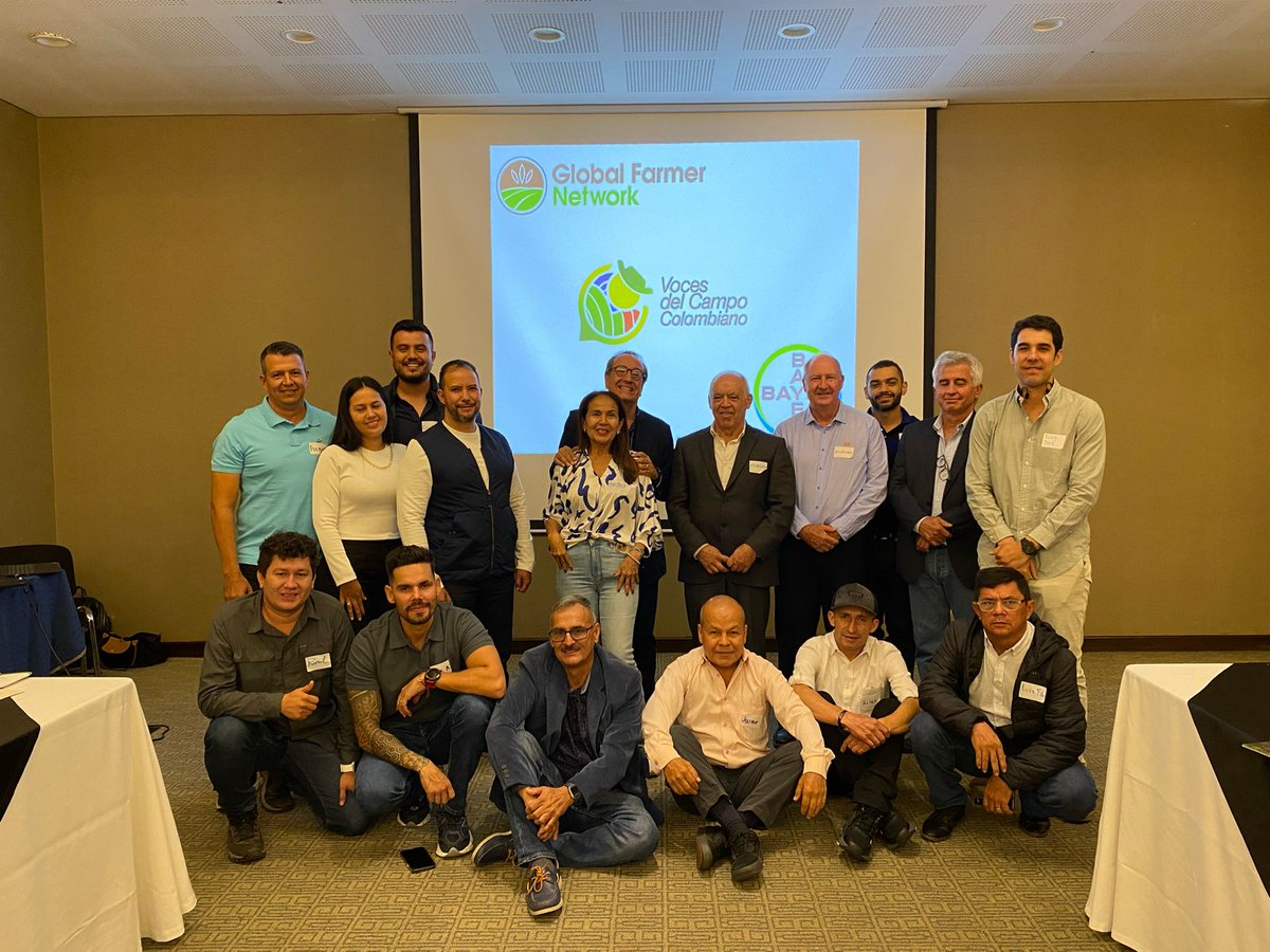 These are the voices from Colombian agriculture! Today was focused on communication and engagement. Why a farmer's story matters and why it's needed!