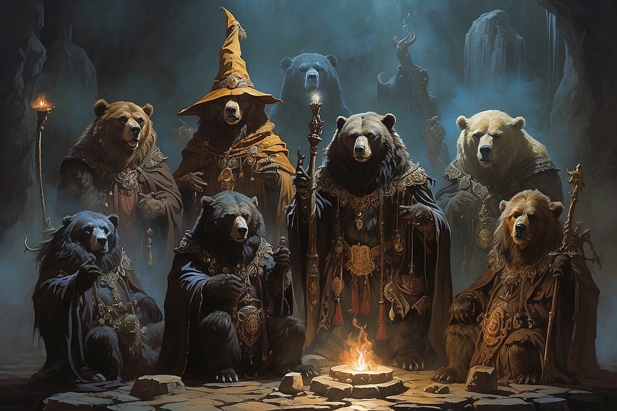 The Bera Wizard Council is plotting the way for the Berapolis throne...

🐻⛓️⚔️

#berachain #berabattle