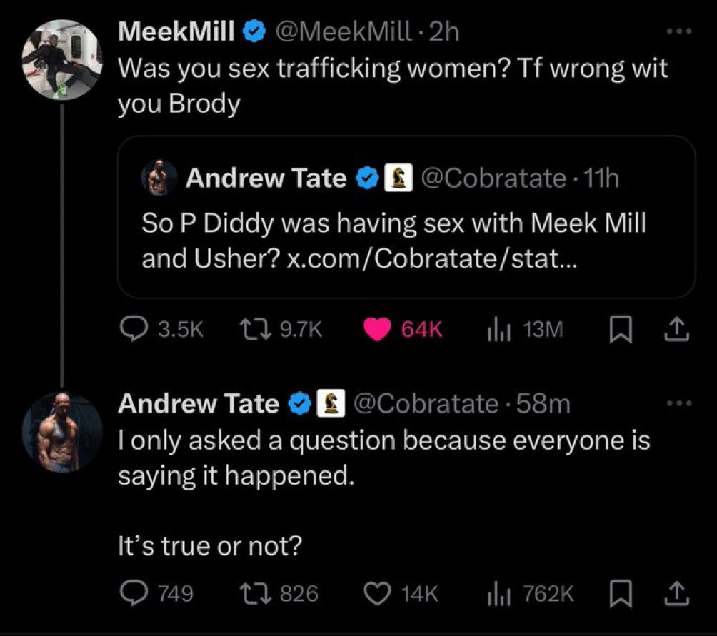 why both of these niggas avoidin the question