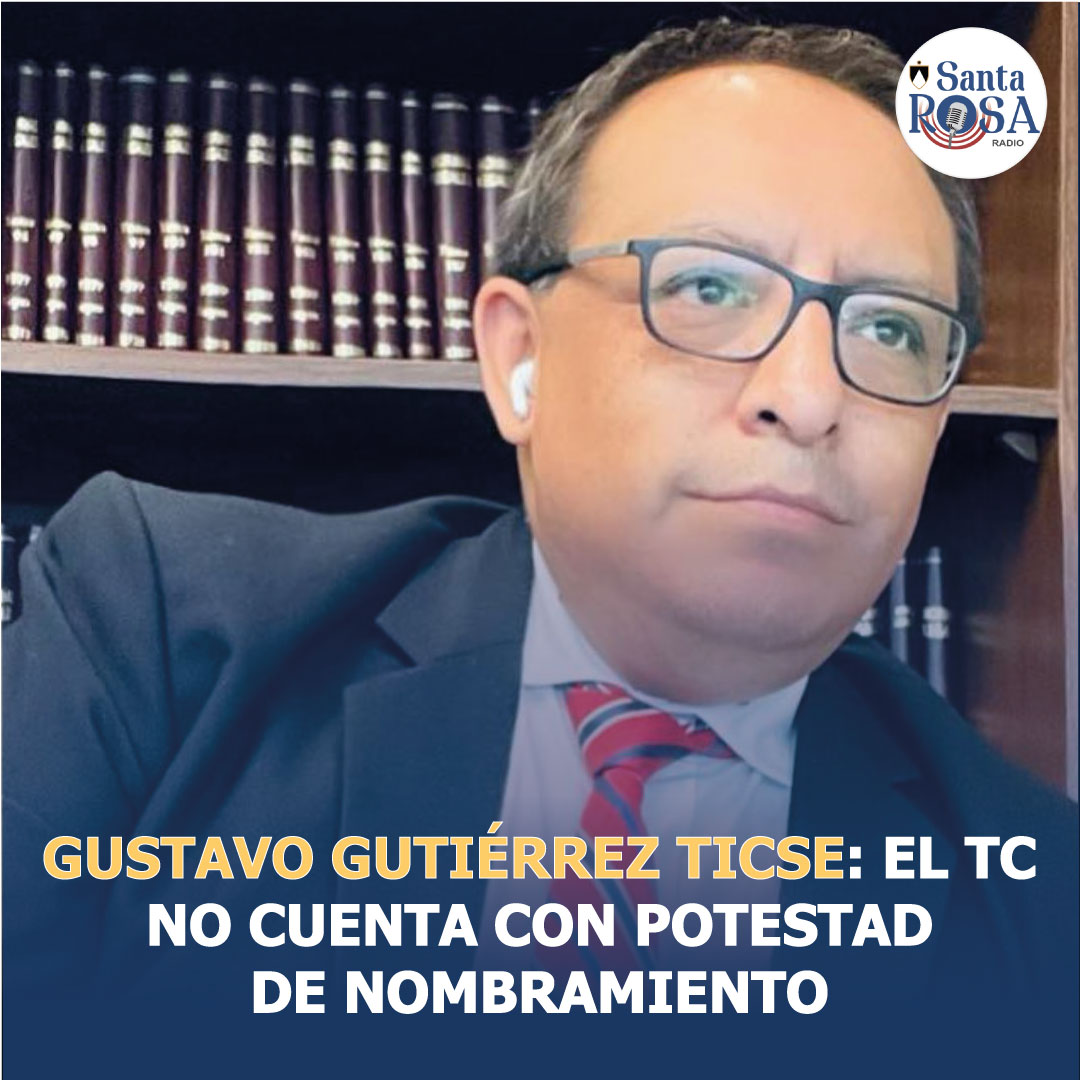 #ATENCIÓN|| 🔴Gustavo Gutiérrez Ticse: El TC no cuenta con potestad de nombramiento 📌Para más información sigue este enlace: radiosantarosa.com.pe/gustavo-gutier…