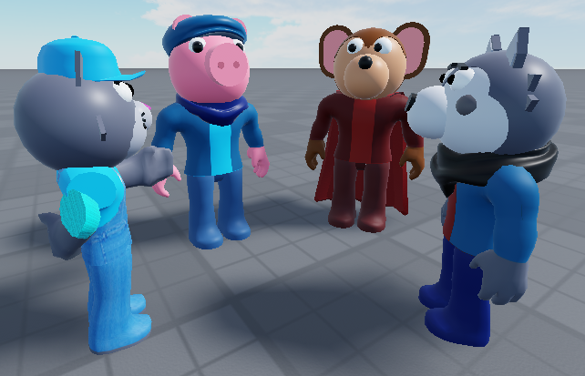 Bre_the_swan's tweet image. the buddies 

#RobloxPiggy #RobloxPiggyOC #RobloxPiggyGeorgie #RobloxPiggyWilliam #RobloxPiggyMateo #RobloxPiggyToby #PiggyAntflix #AntflixPiggy