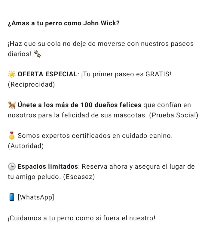 <a href="/EnsedeCiencia/">Enséñame de Ciencia</a> Una variación  aplicando principios de persuasión de Robert Cialdini: