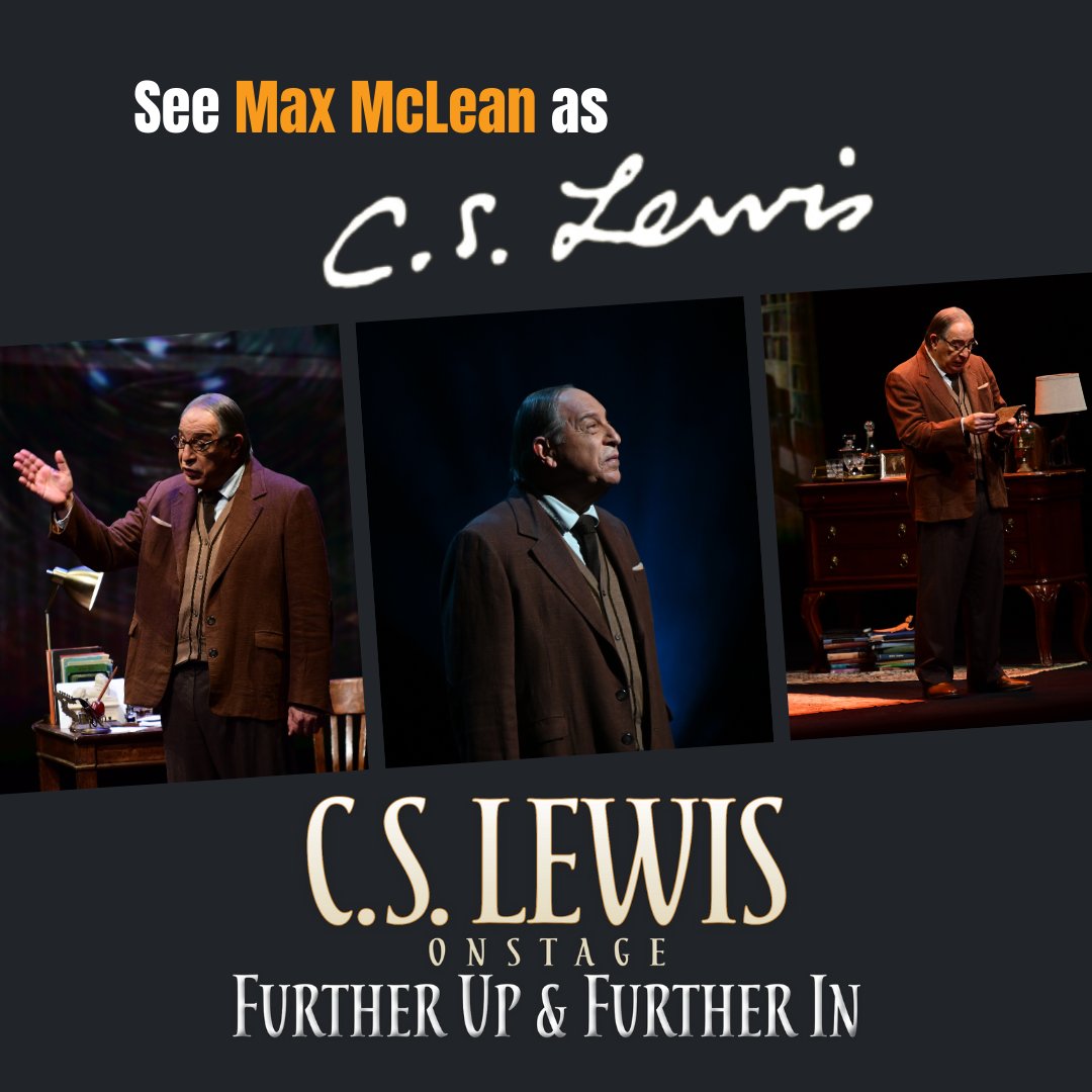 CSLewisOnStage's tweet photo. We're eager to know – which unforgettable Max McLean performance turned you into a fan? Drop your favorite shows in the comments below and dive deeper into the world of our current production featuring Max as the legendary C.S. Lewis! https://t.co/Ohd0YZ7yAX
#MaxMcLean #CSLewis https://t.co/QEsx2RmMqy