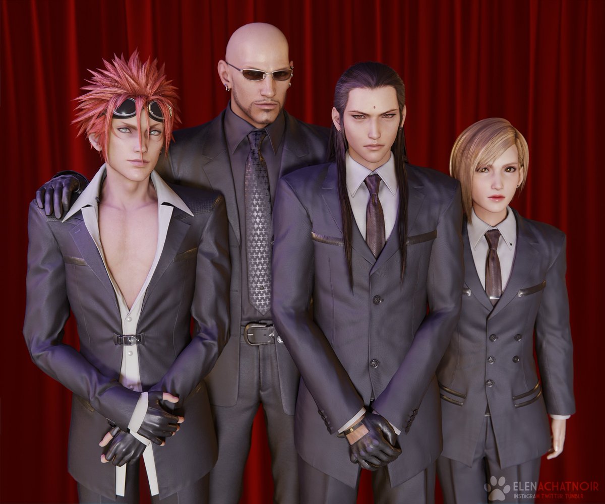 ElenaChatNoir's tweet image. Just a few hours before Turks are officially back, to kick us but I hope also to give us some Turks-style silliness moment😛
#FF7 #FF7R #FF7Rebirth