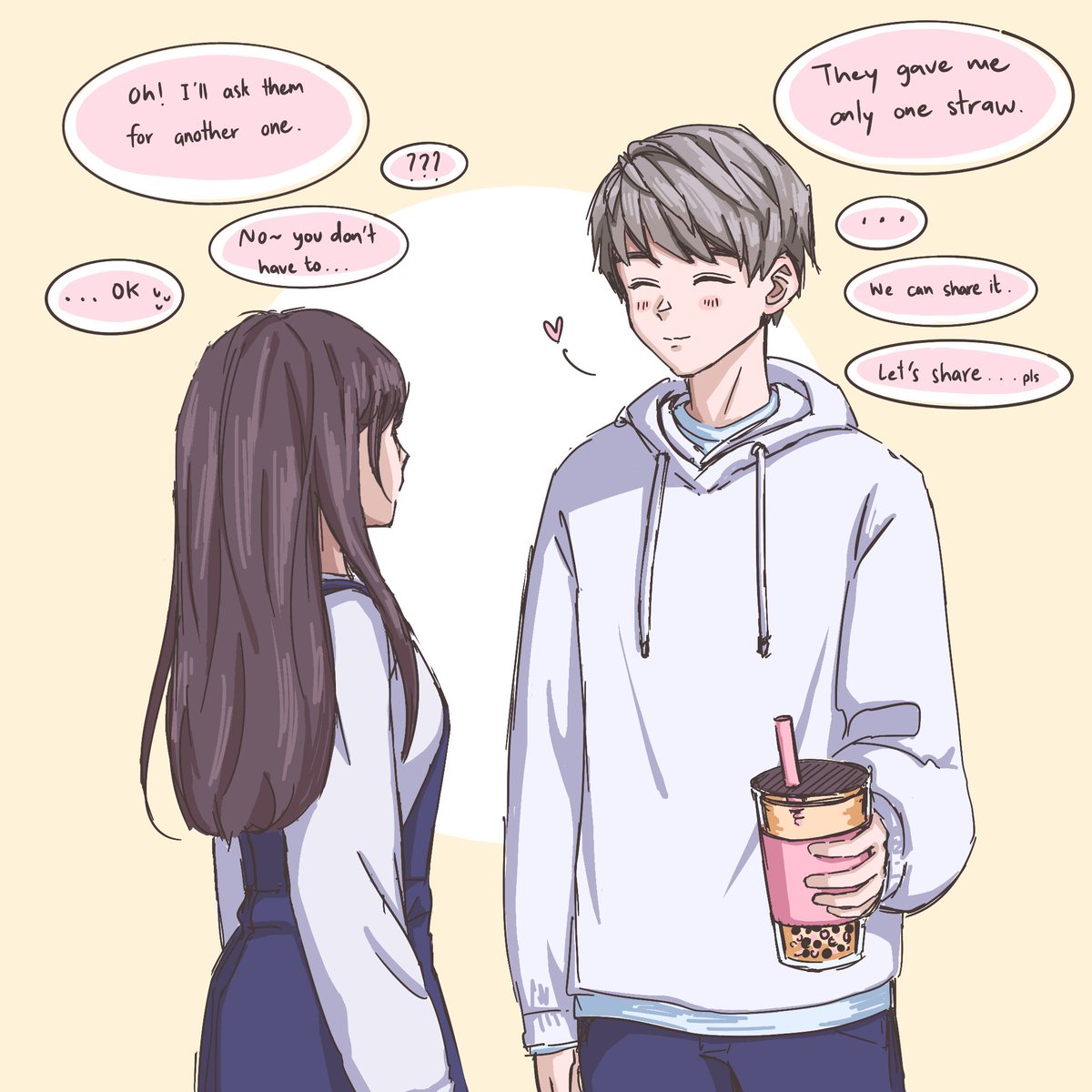 Inspired from one of home screen conversations, I triggered it once and it’s so cute! Sadly, it never showed up again no matter how much I tried.🥲

#LoveandDeepspace #Xavier
