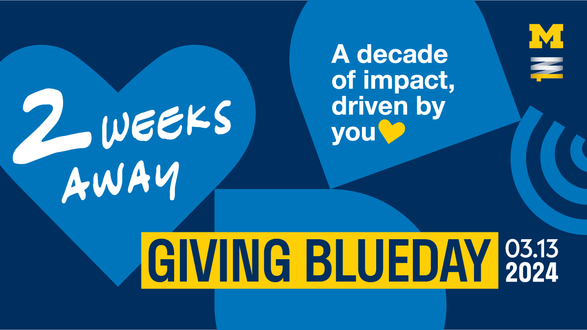 #GivingBlueday is just two weeks away! Show your support of TeachingWorks with a gift on March 13 and have your impact doubled (up to $1,500). Join us in harnessing the power of teaching!