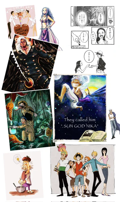 #今月描いた絵を晒そう
本誌ネタ除くとこんな感じ
今月もありがとうございました💓

#ONEPIECE 