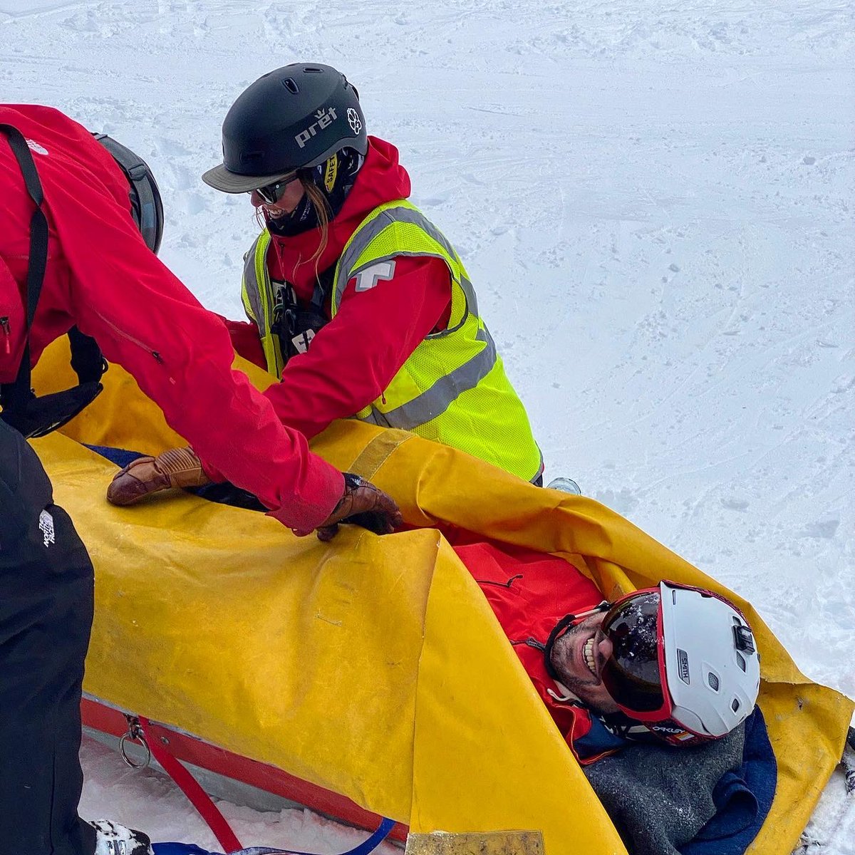 The doctor becomes the patient. Fortunately I know a good radiologist