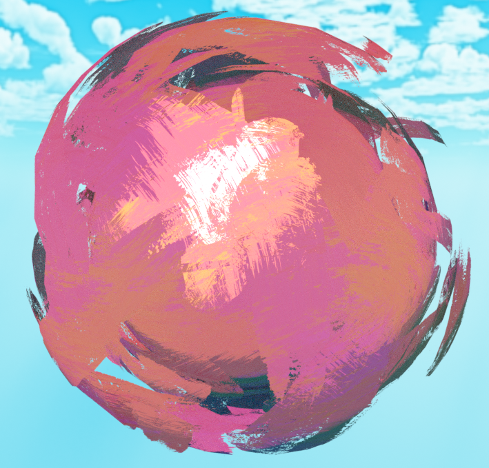 warcat3d's tweet photo. #PaintKit has been updated to version 1.0.2 . A quick fix was made to the Cull Diffuse group, to better reduce the amount of light paths that can bounce between the strokes and object. Old is on the left, new version on the right #b3d https://t.co/q5A54ckRwM