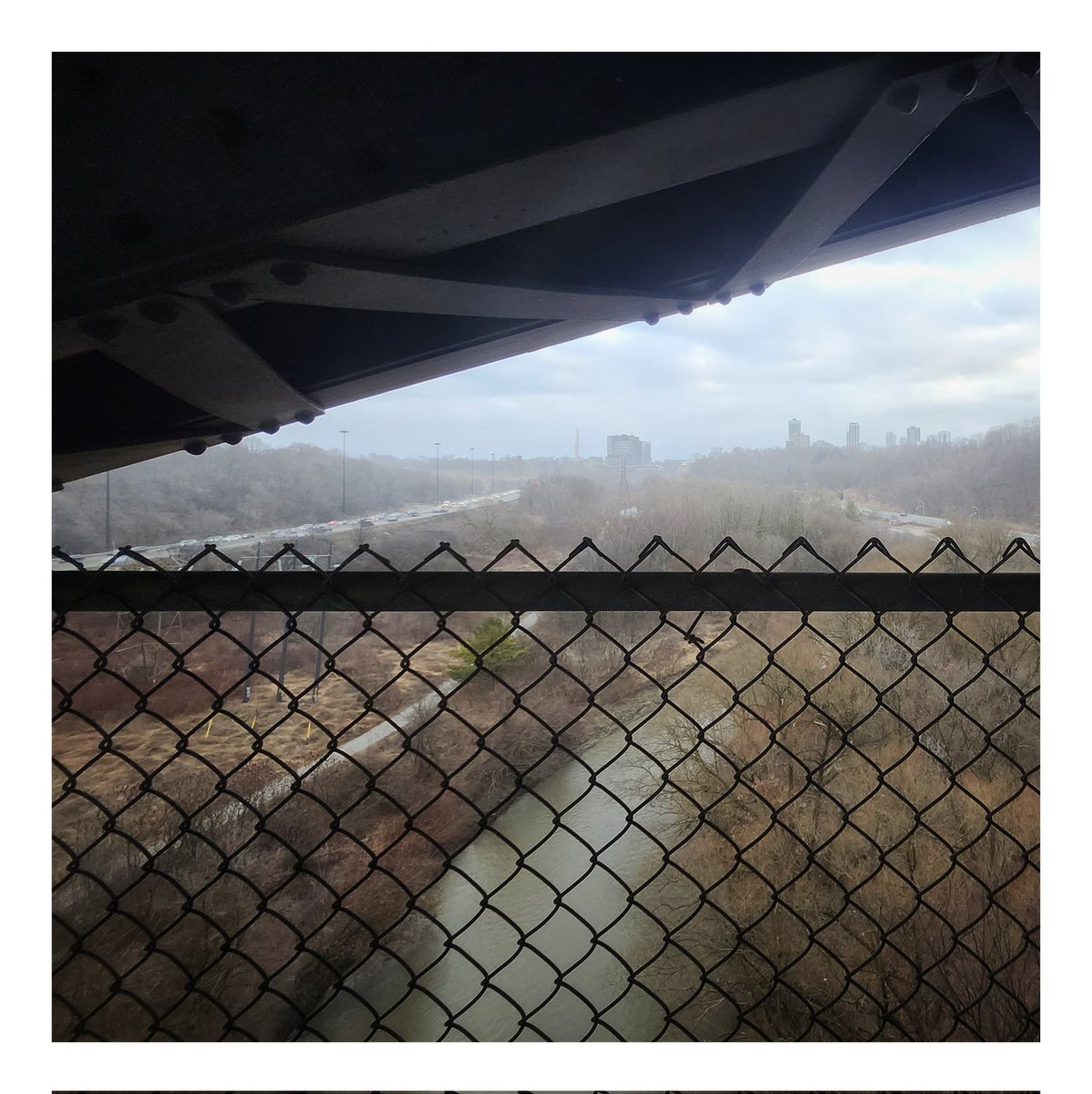 Fog in the Valley. #TTC #Toronto #DonValley #DVP #FogTO #PrinceEdwardViaduct #BloorViaduct #Photography